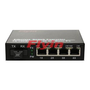 電信級 百兆 1光4電